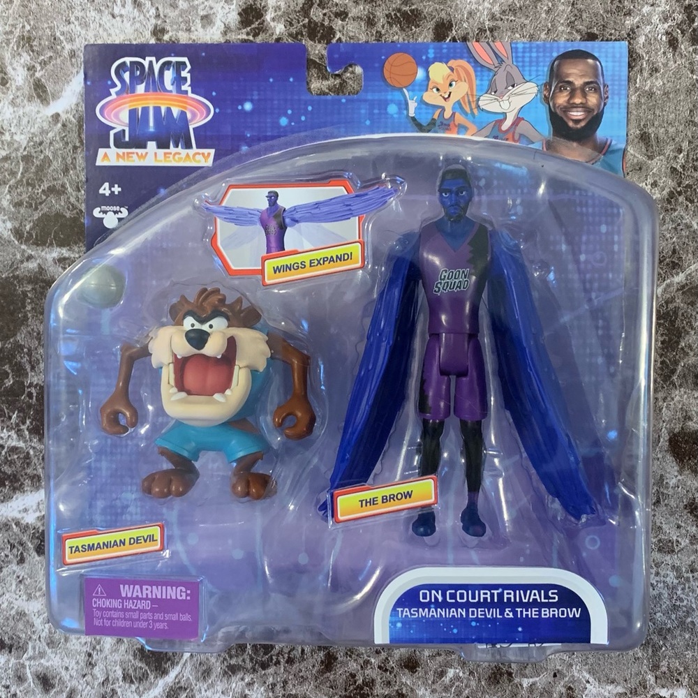 Taz The Brow Space Jam Rivals